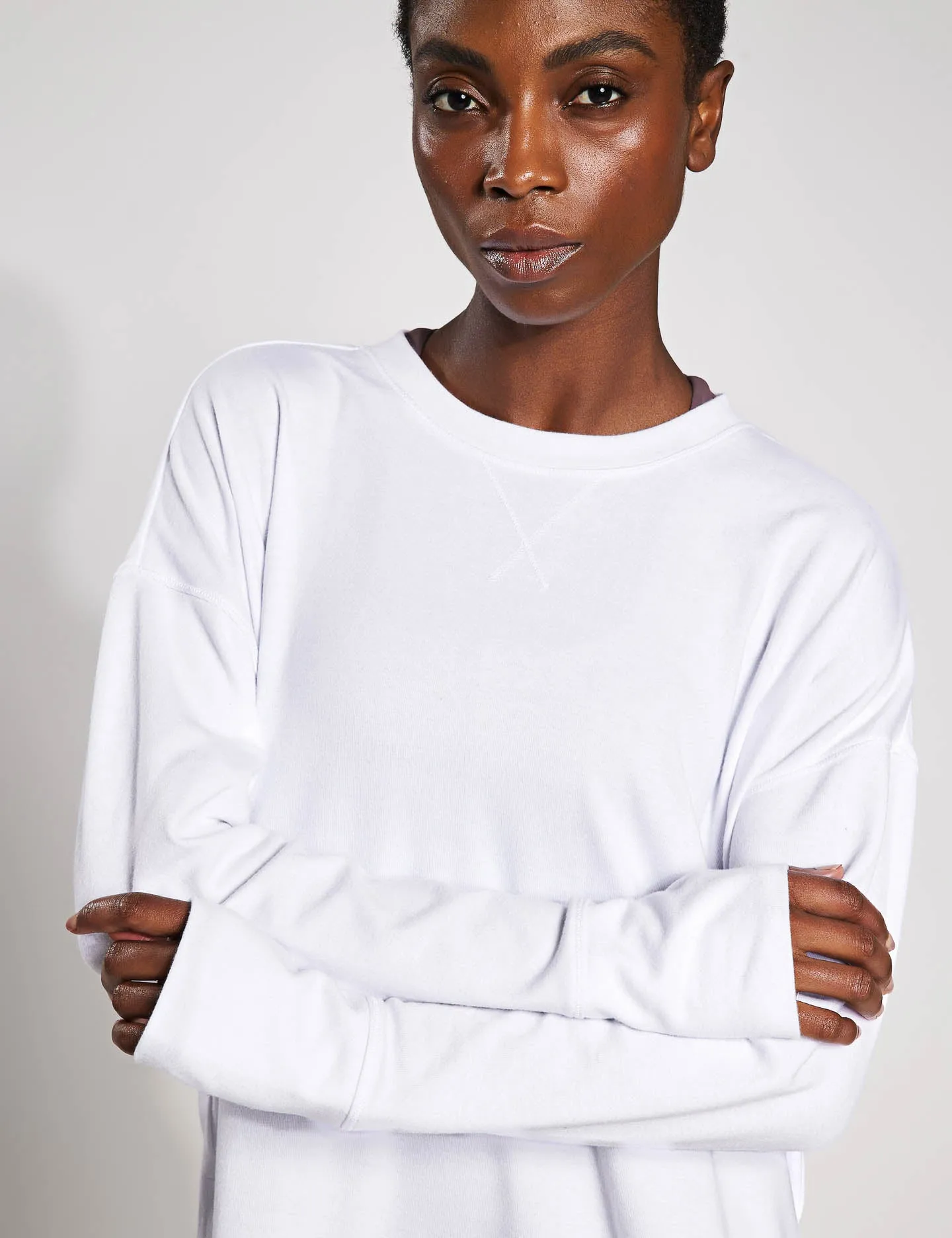 Shelby Sweat - White
