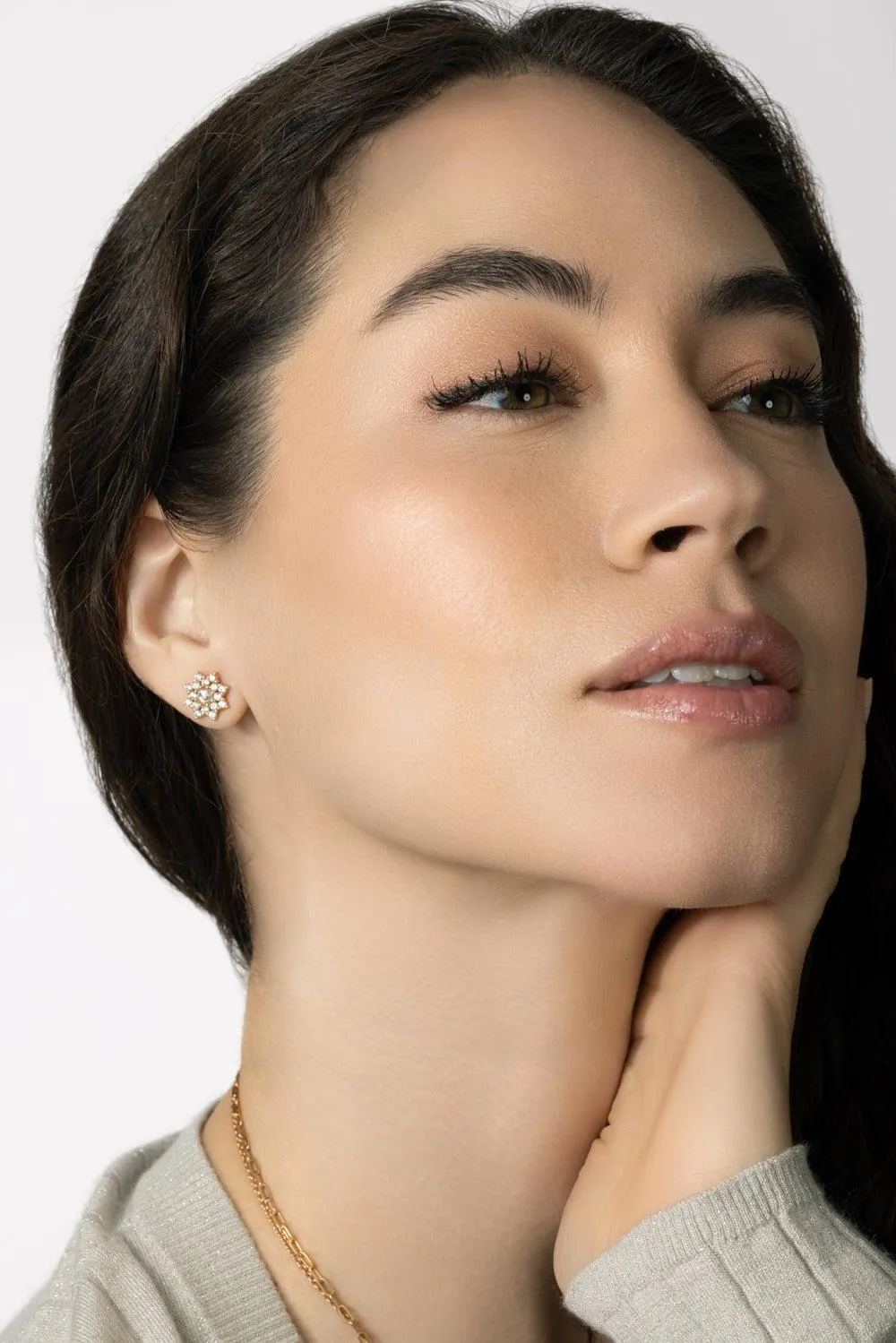 Sherzade Diamond Stud Earrings