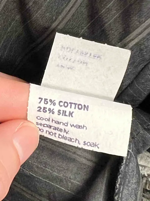 Size 14 |  Nicola Waite Pinstripe Ruffle Trim Shirt