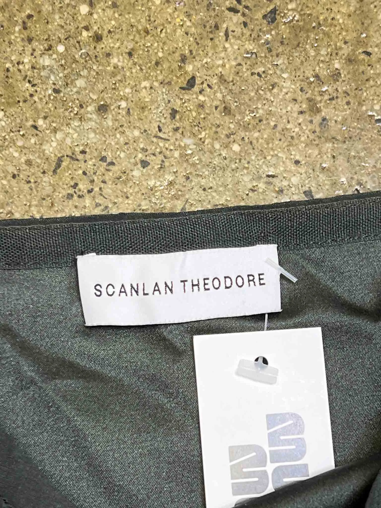 Size 6 | Scanlan Theodore Green Silk Blend Cami