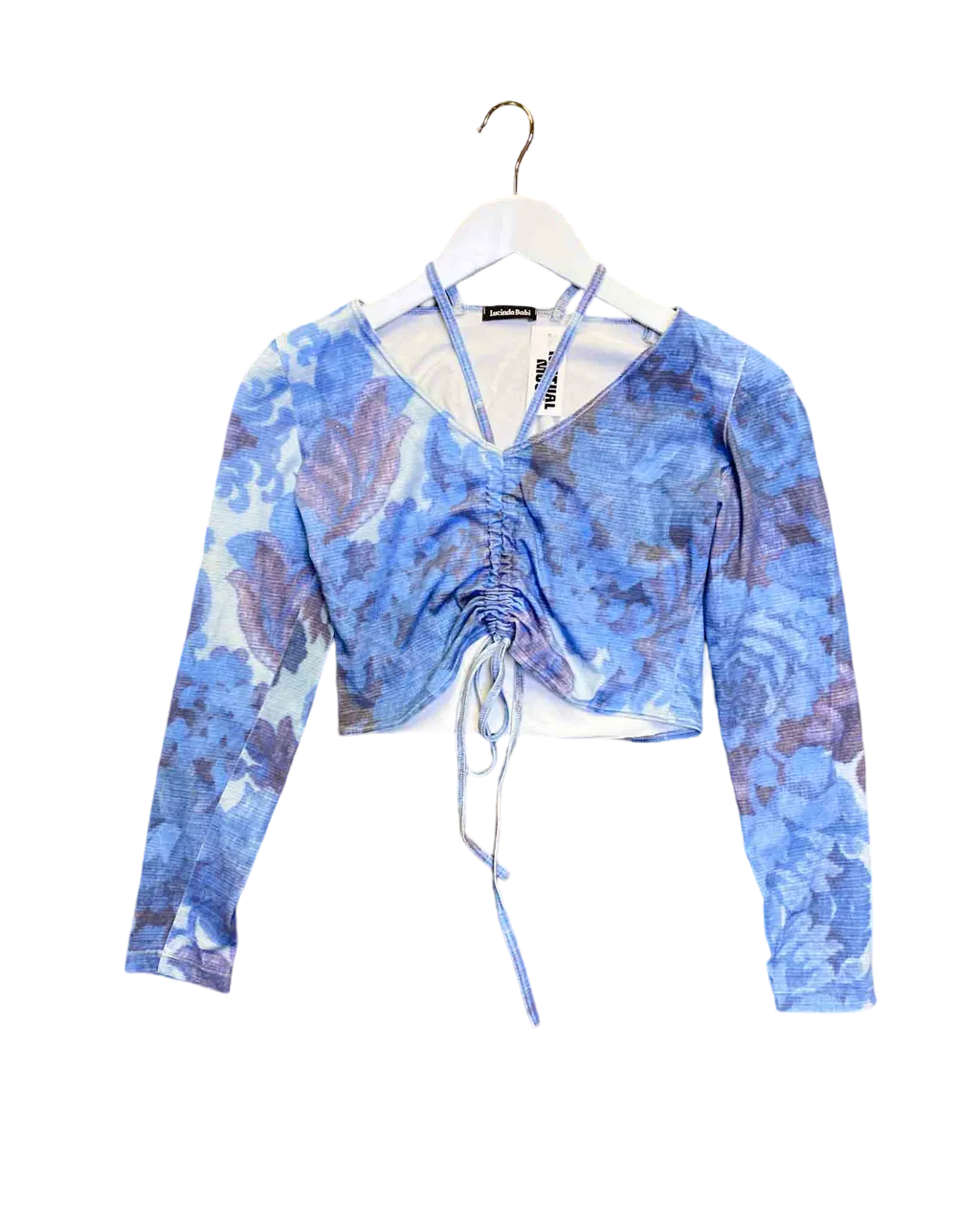Size S | Lucinda Babi Strappy Crop Top