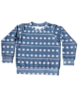Sol Angeles Fair Isle Hacci Pullover
