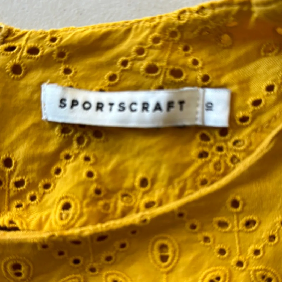 Sportscraft | top | size 10 | three quarter sleeve | 100% cotton