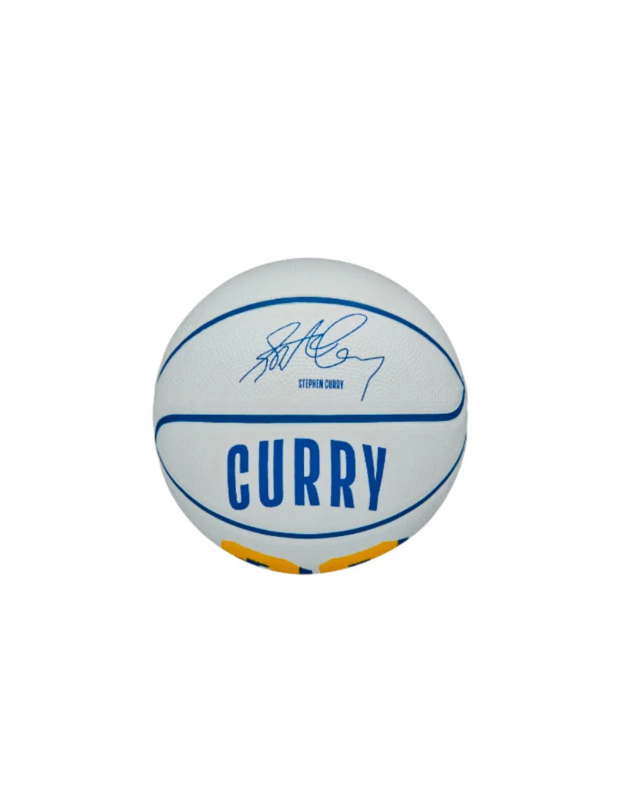 Stephen Curry Golden State Warriors Wilson Player Icon Size 3 NBA Mini Basketball