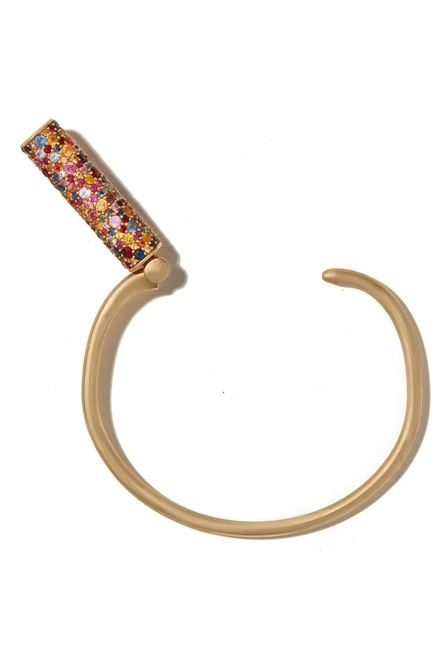 Stoned Trundle Lock Bracelet