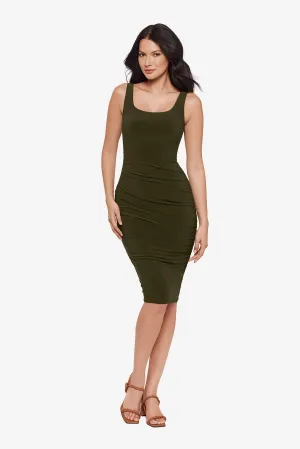 Suki Shaping Dress in Nori