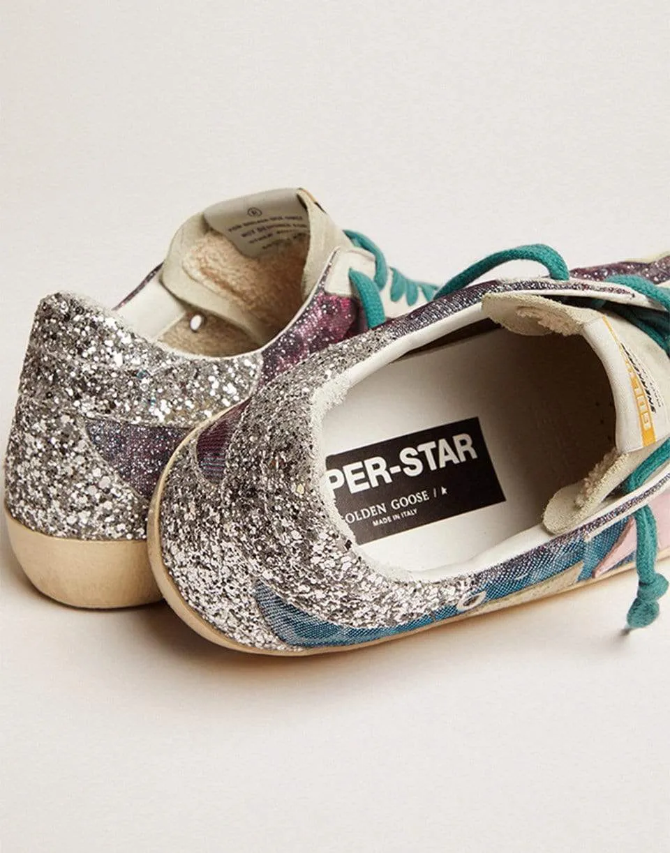 Super-Star Lurex Leopard Sneaker