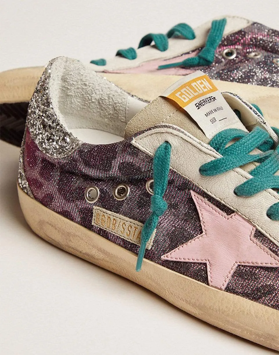 Super-Star Lurex Leopard Sneaker