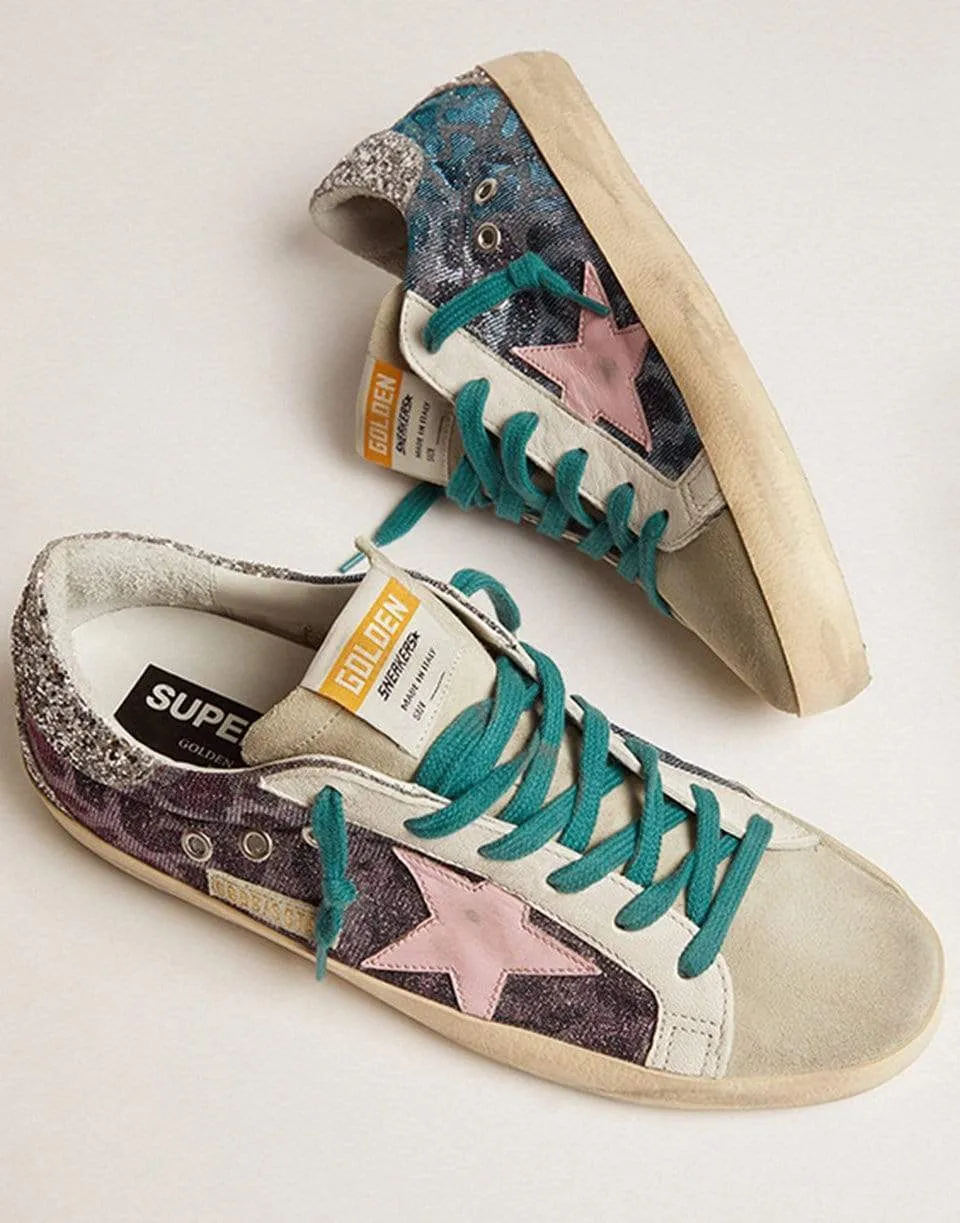 Super-Star Lurex Leopard Sneaker