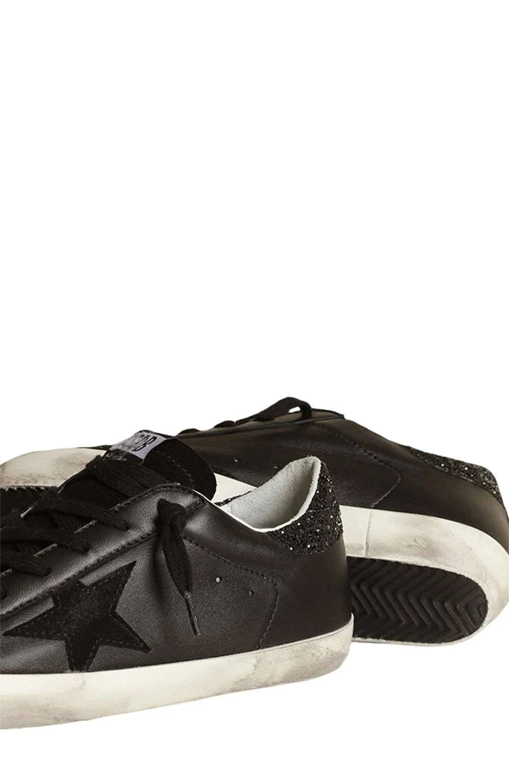 Super-Star Mixed Leather Sneaker