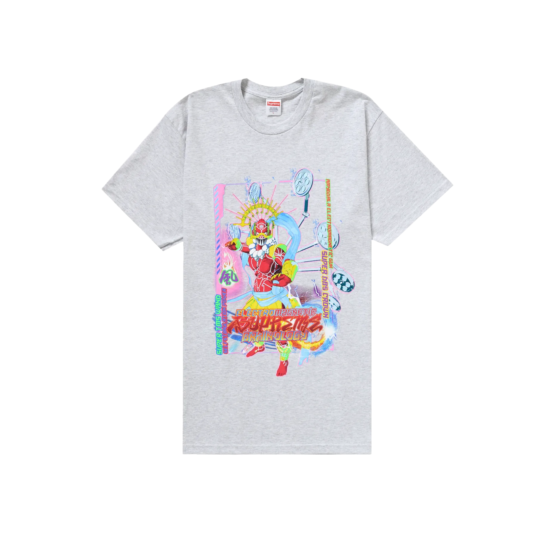 Supreme Electromagnetic Tee Ash Grey