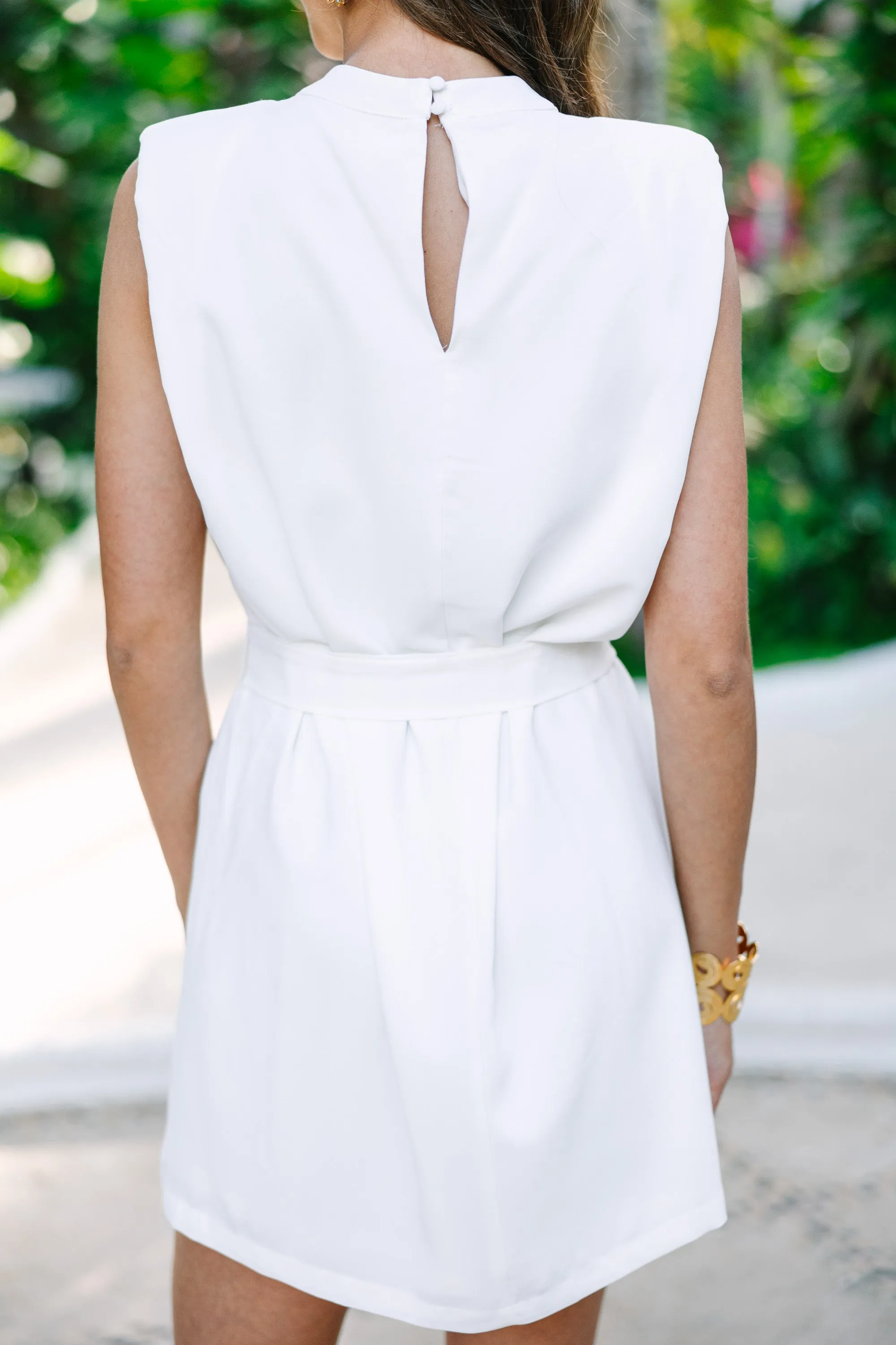 Take A Chance White Dress