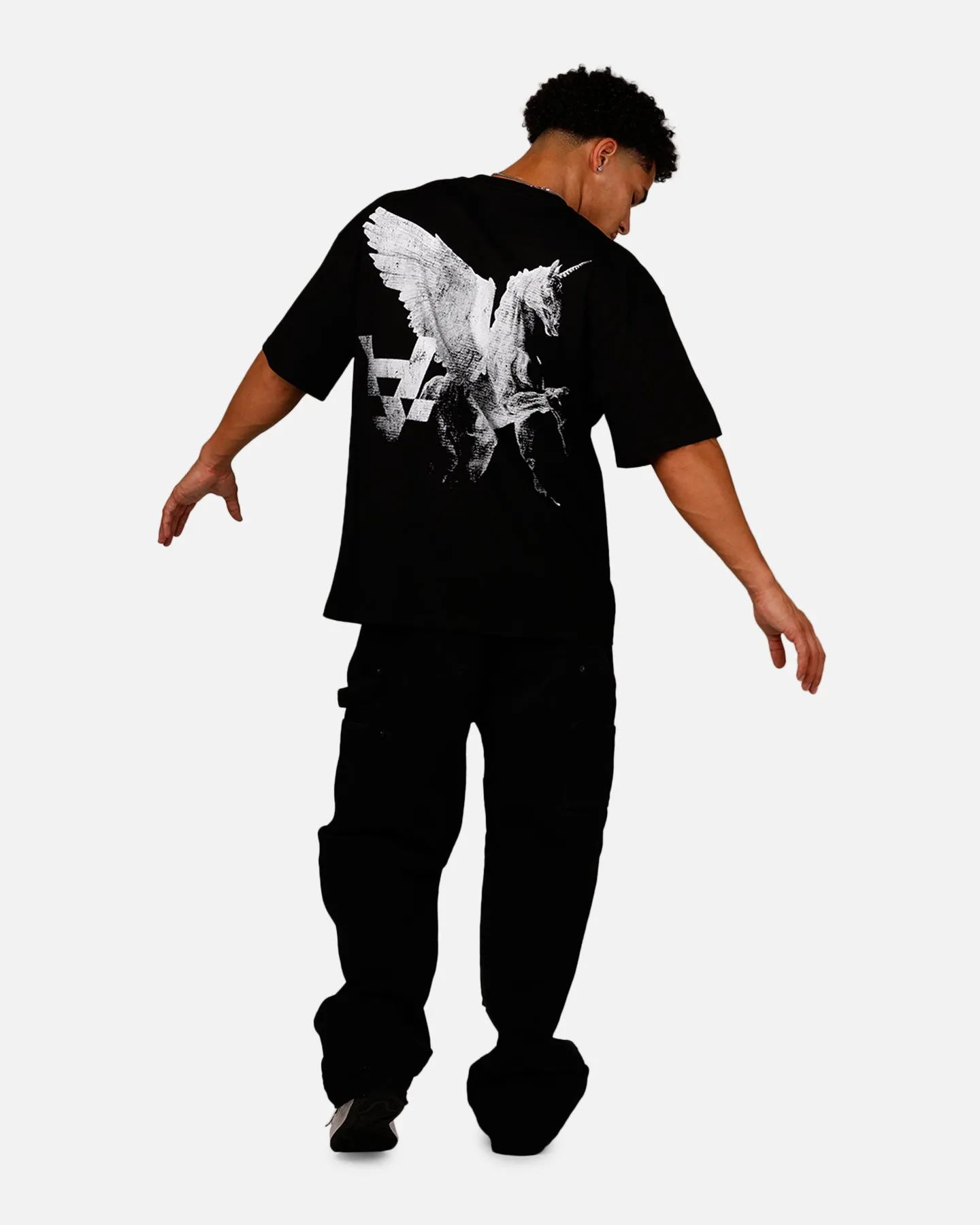 The Anti Order Pegasus Lost T-Shirt Black