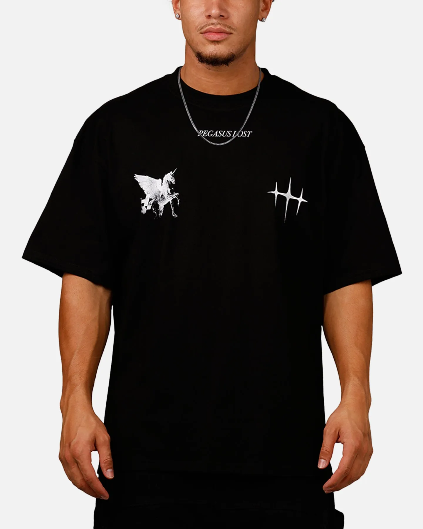 The Anti Order Pegasus Lost T-Shirt Black