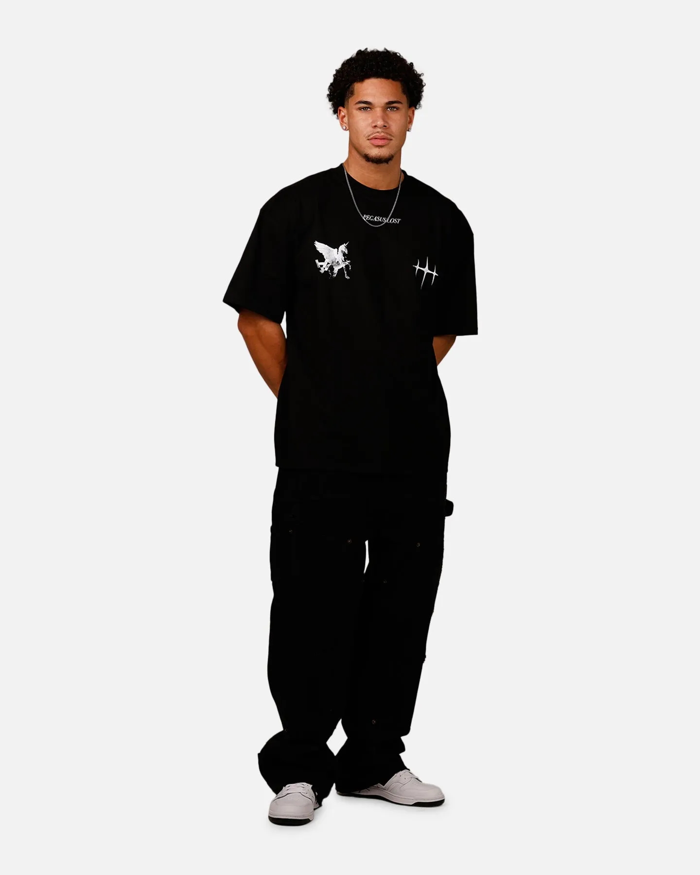 The Anti Order Pegasus Lost T-Shirt Black
