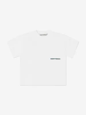 The Couture Club Kids Design Department Graphic T-Shirt in White