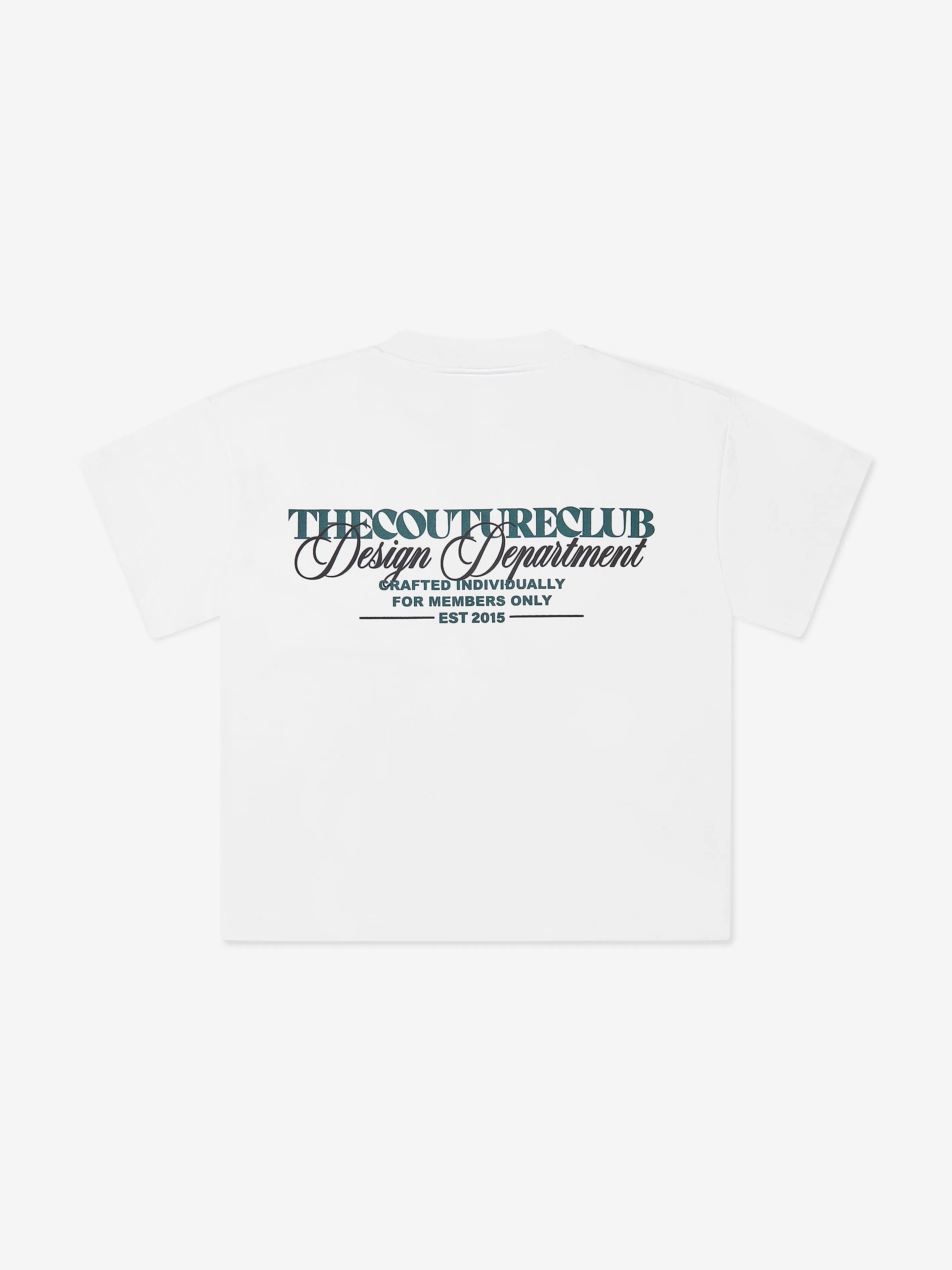 The Couture Club Kids Design Department Graphic T-Shirt in White