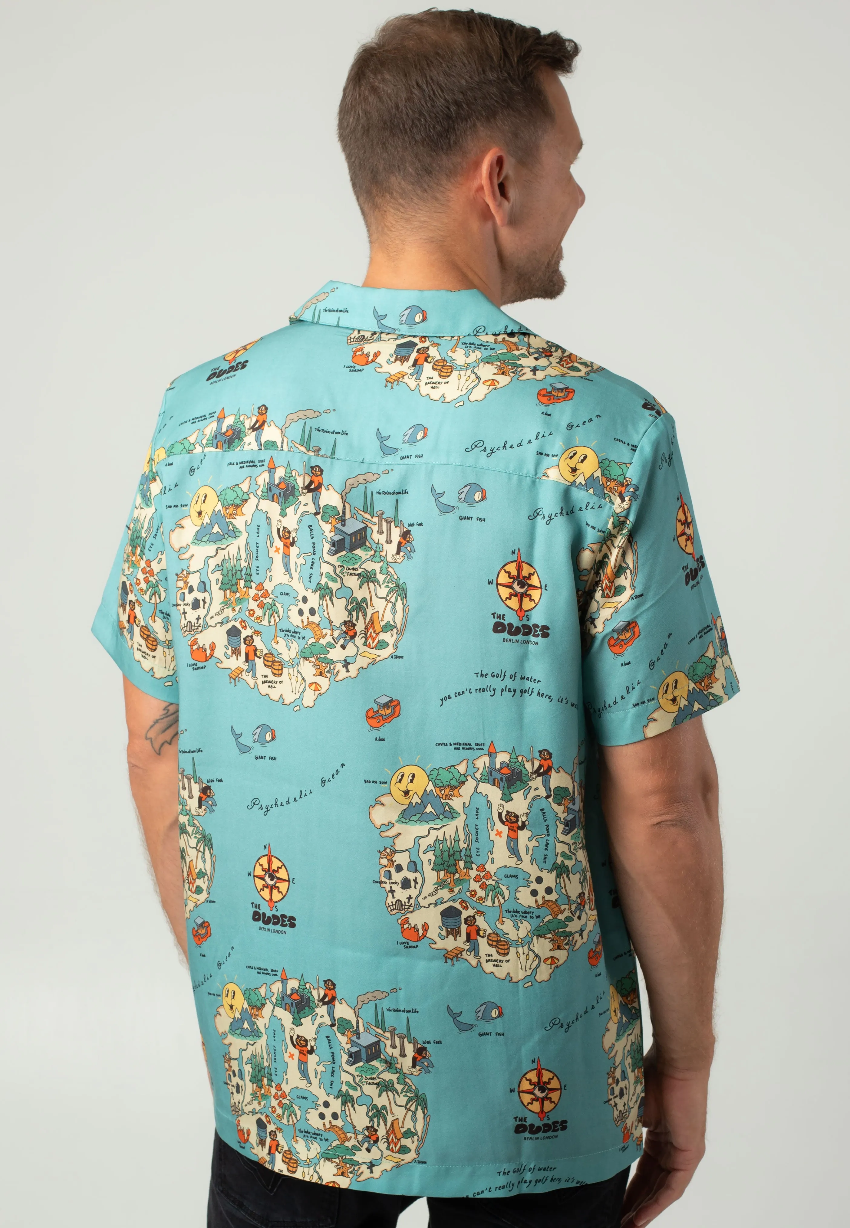 The Dudes - Dudland Hawaiian Multicolor - Shirt