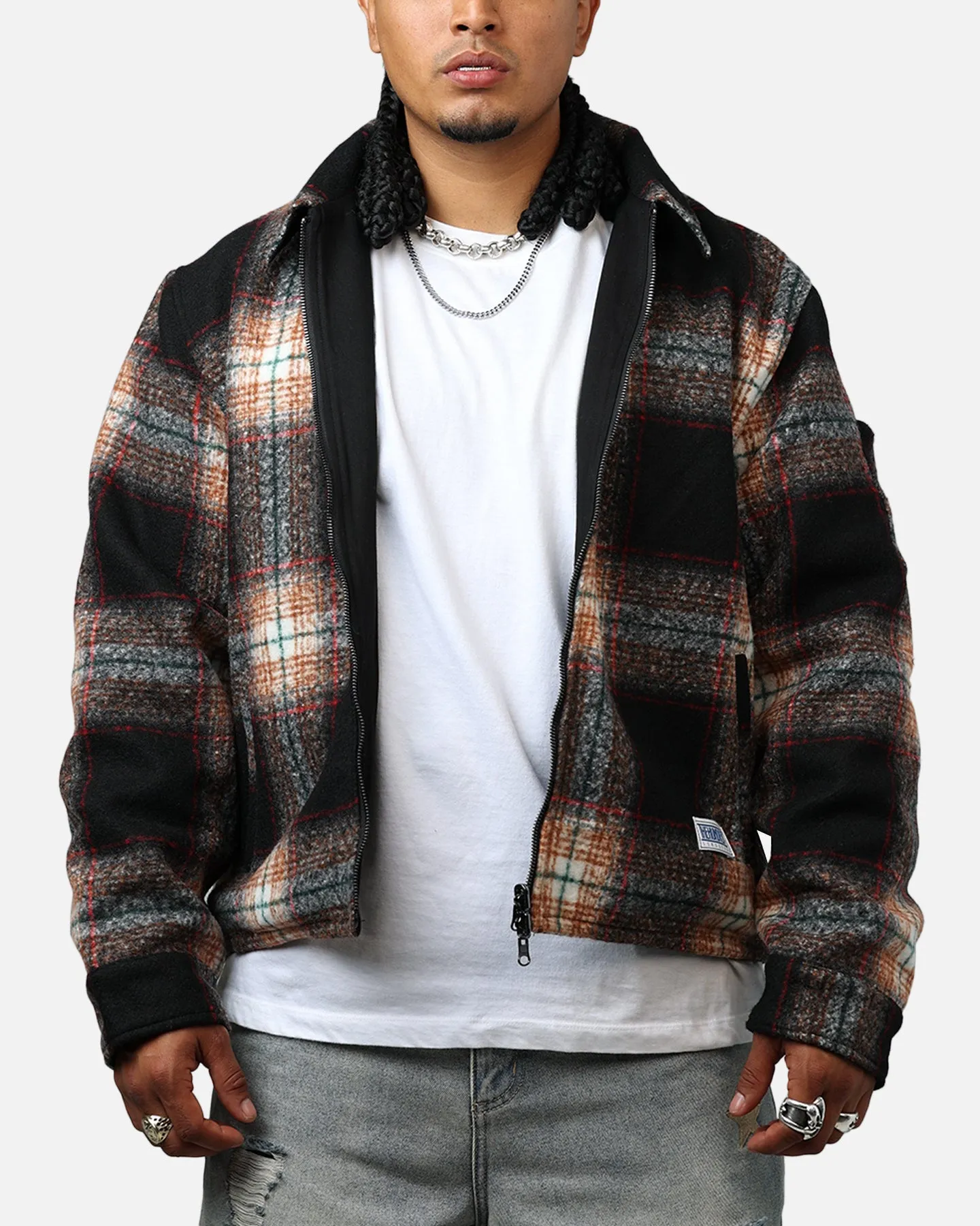 The Hundreds Everett Reversible Work Jacket Black