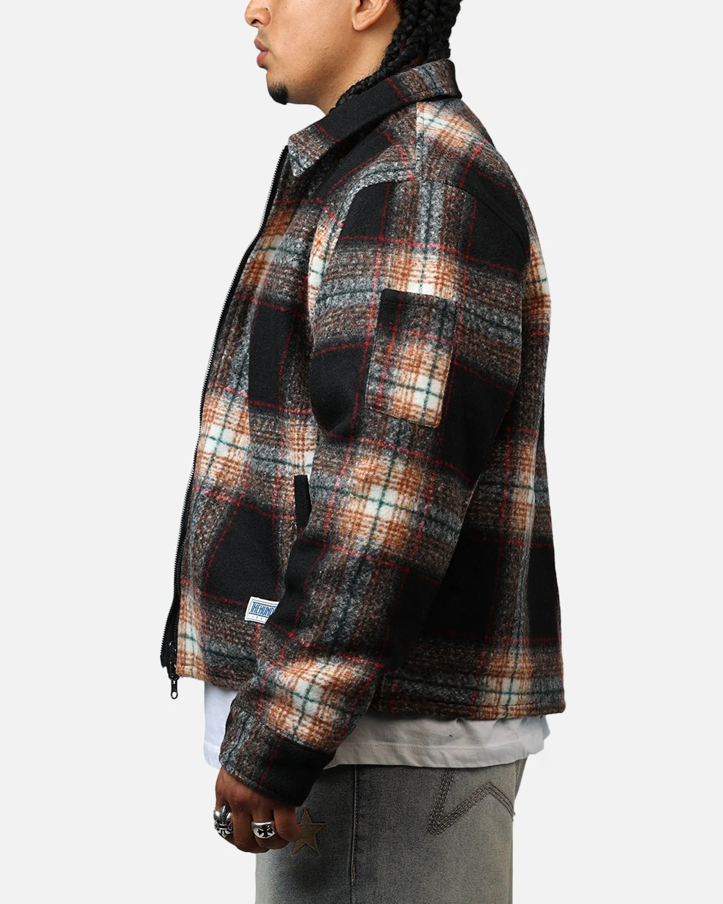 The Hundreds Everett Reversible Work Jacket Black