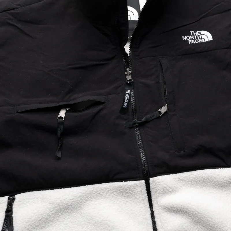 The North Face Retro Denali Vest - White Dune/Black