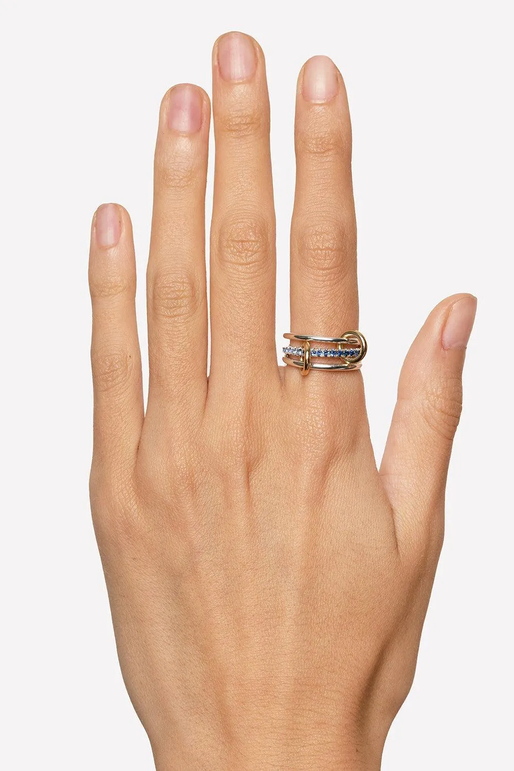 Tigris SG Blue Three Link Ring