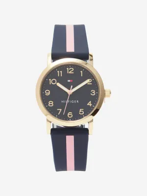 Tommy Hilfiger Girls Strap Watch in Navy-29.5mm (One Size)