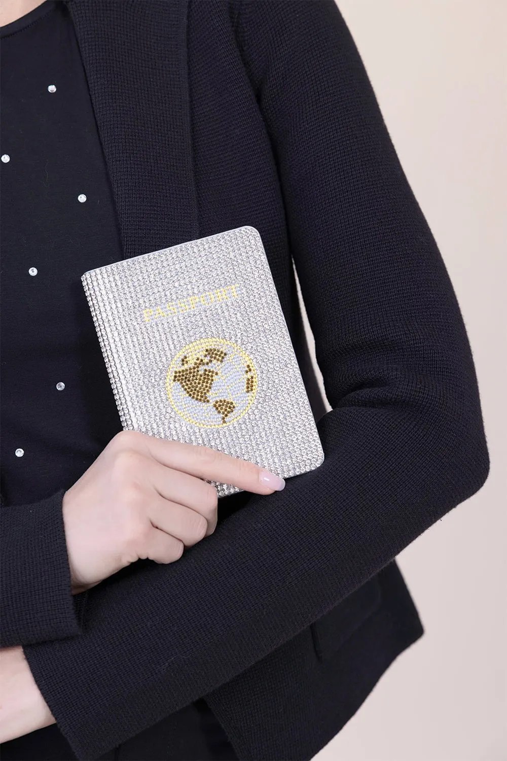 Traveler Passport Holder - Silver