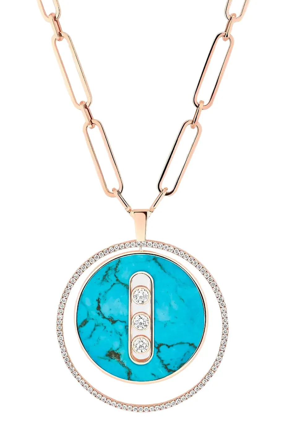 Turquoise Lucky Move LM Necklace