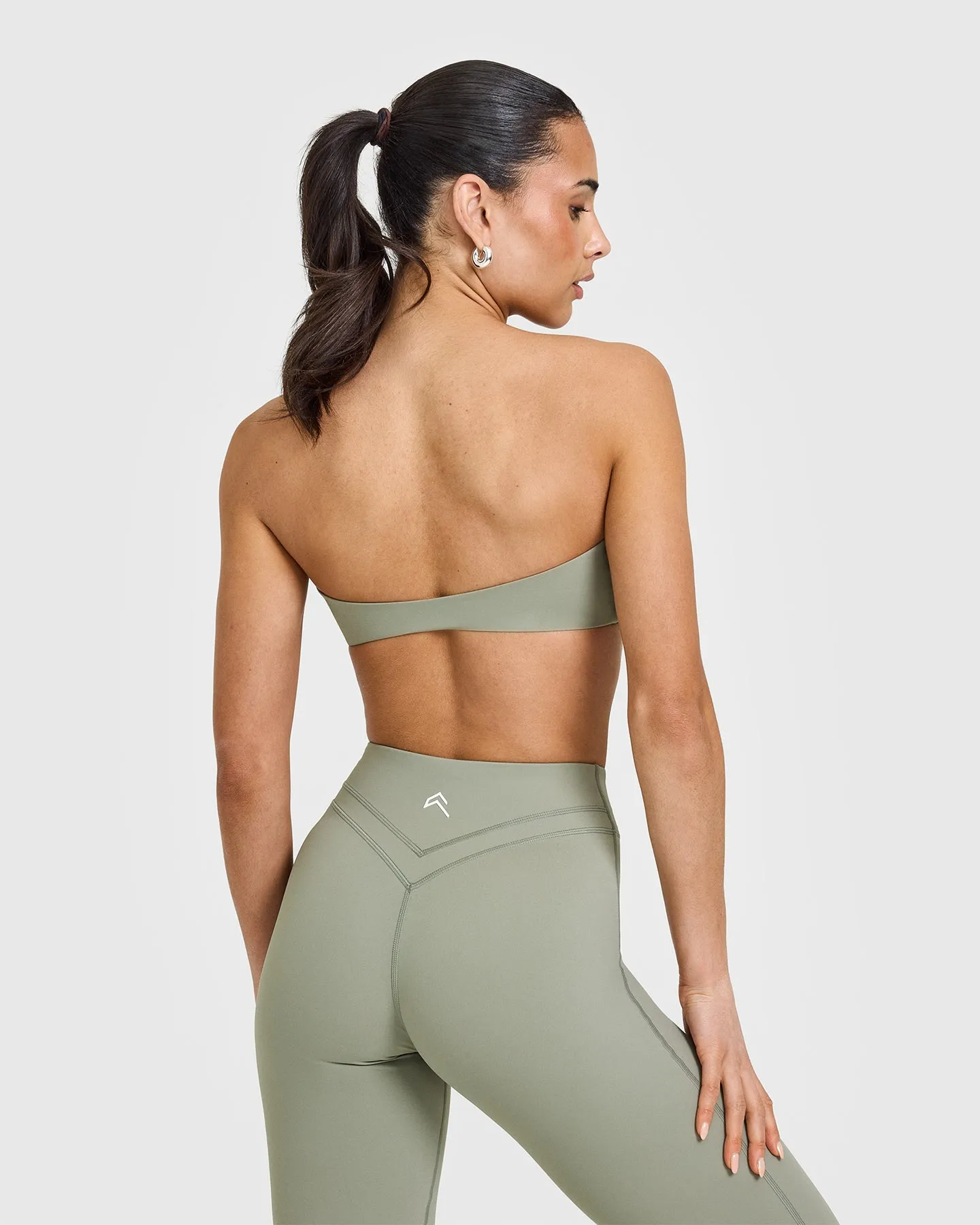Unified Micro Bandeau Bralette | Soft Sage Green