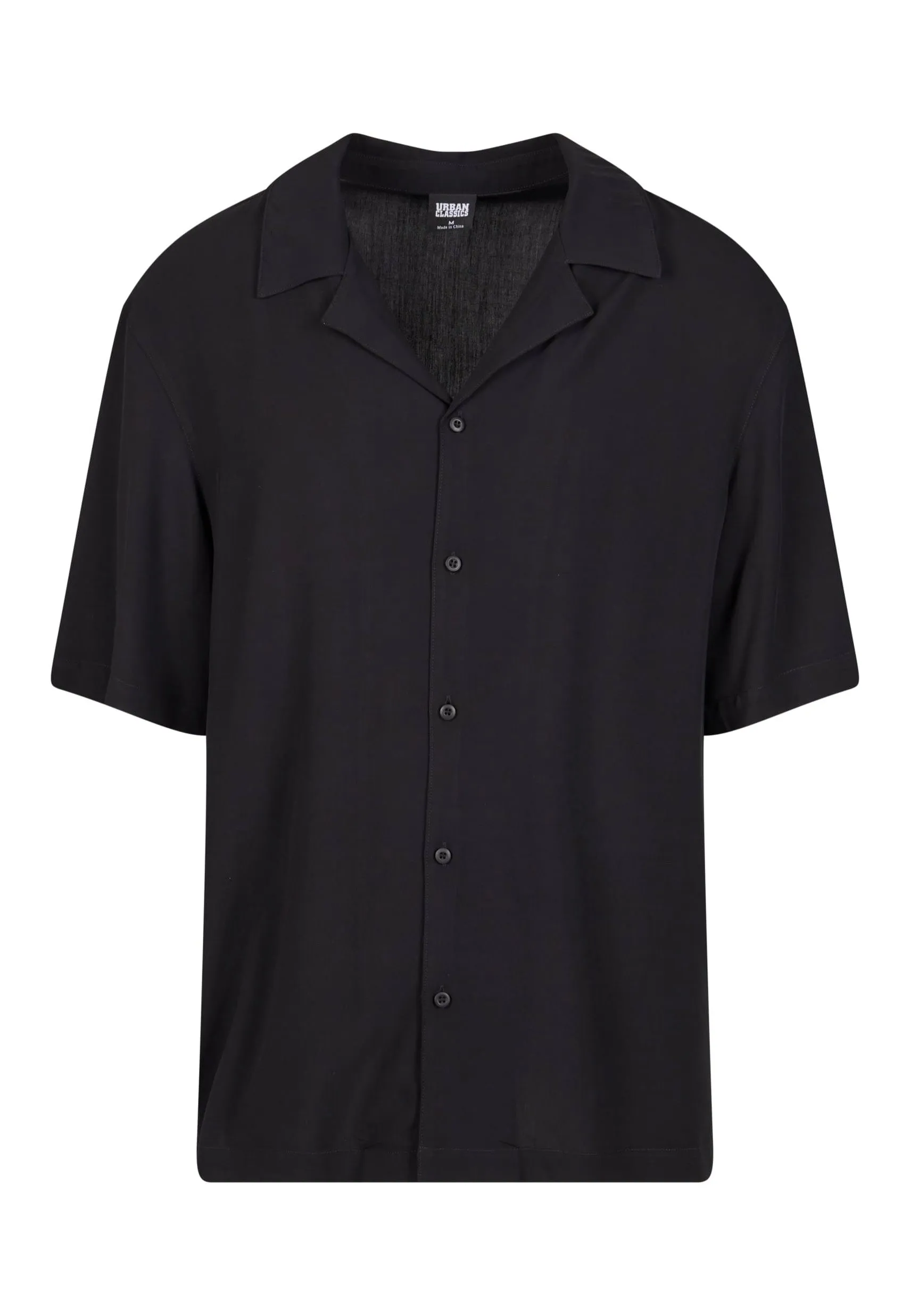Urban Classics - Loose Viscose Black - Shirt