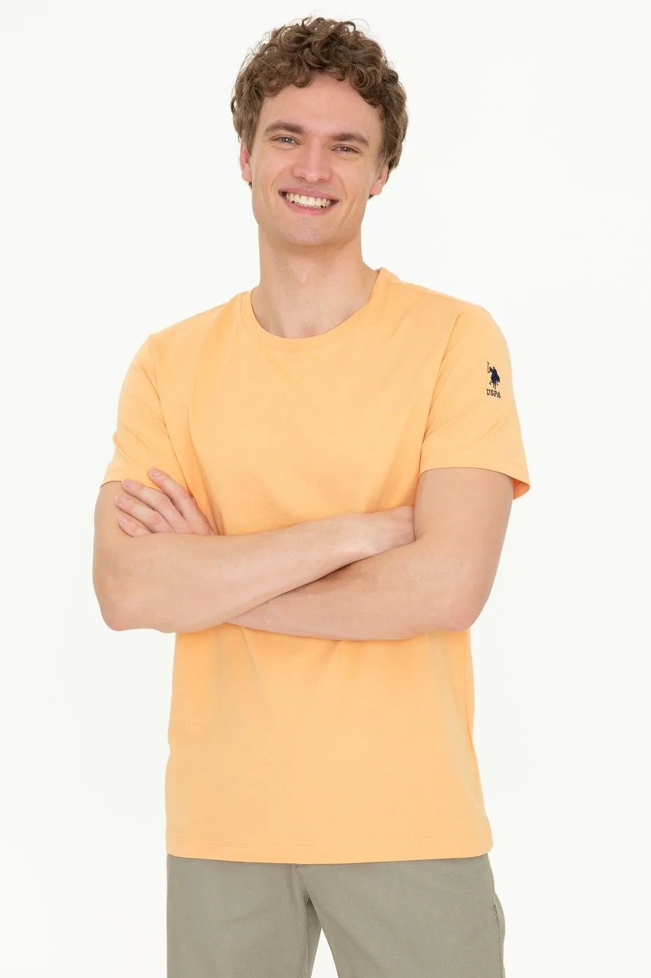 US Polo Assn. Crew Neck T-Shirt Small Logo - Men