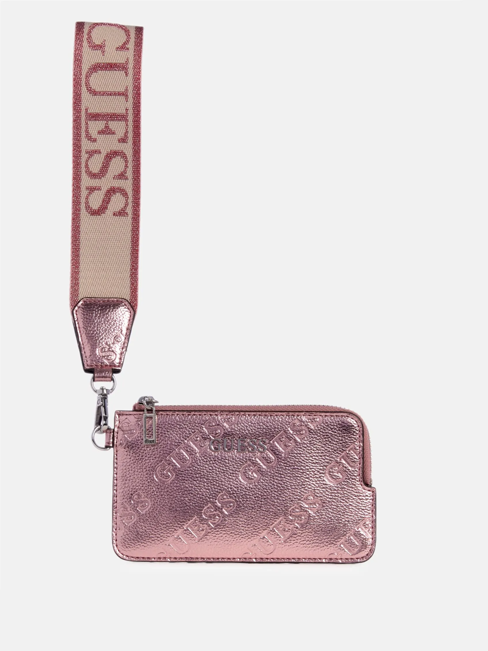 Utopie Metallic Card Case Wristlet