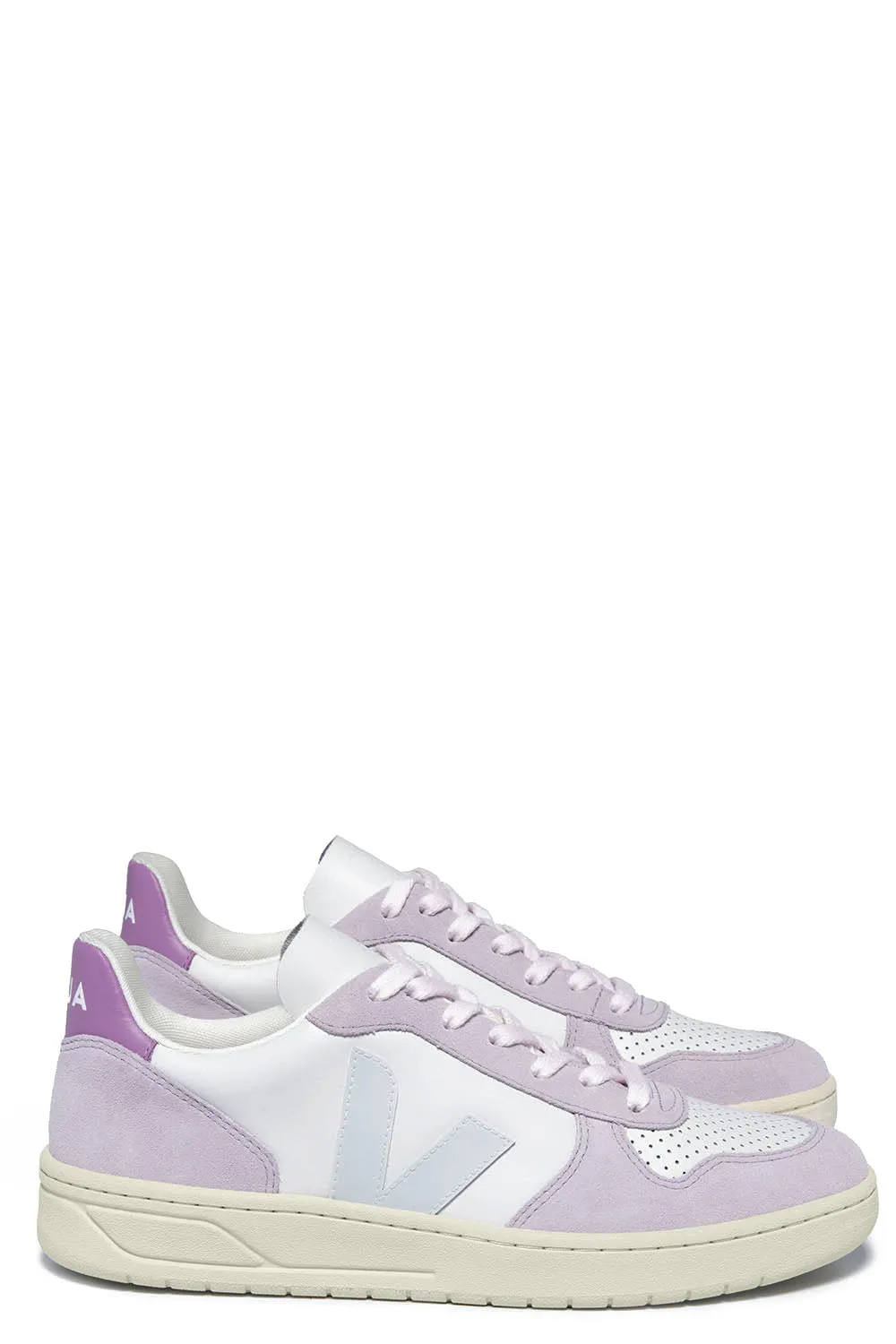 V-10 Sneaker - Gravel Menthol Parme