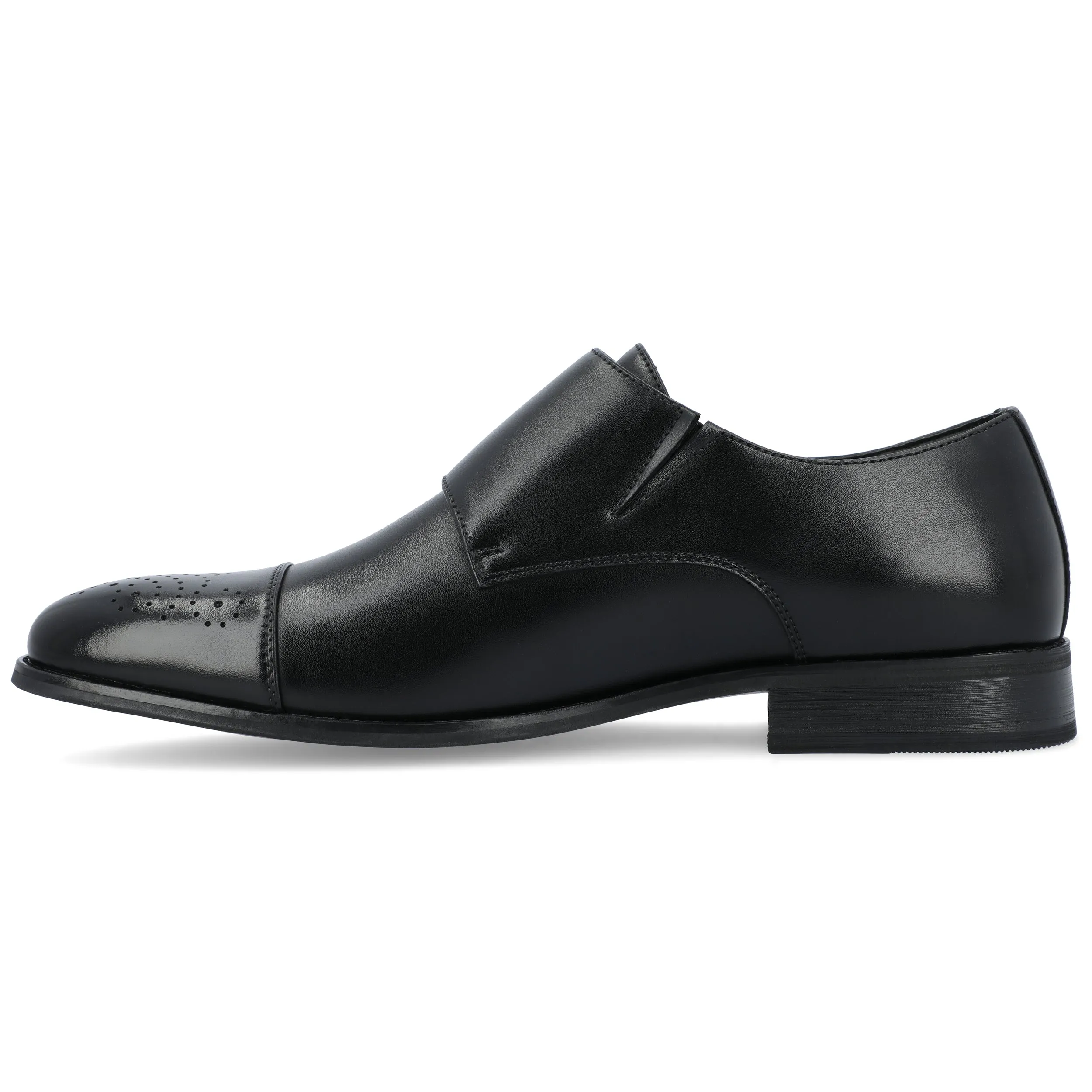 Vance Co. Atticus Wide Width Double Monk Strap Dress Shoe