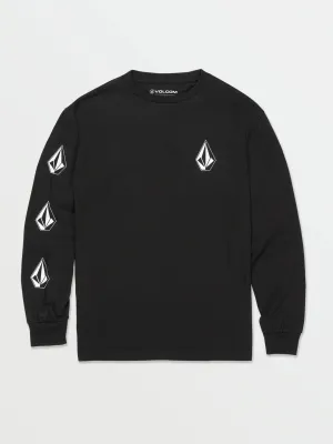 Volcom Big Boy's Iconic Stone Long Sleeve Tee Shirt 2024