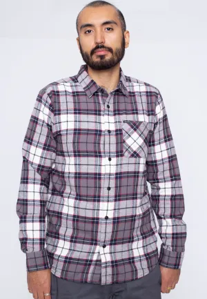 Volcom - Caden Plaid Bleached Sand - Shirt