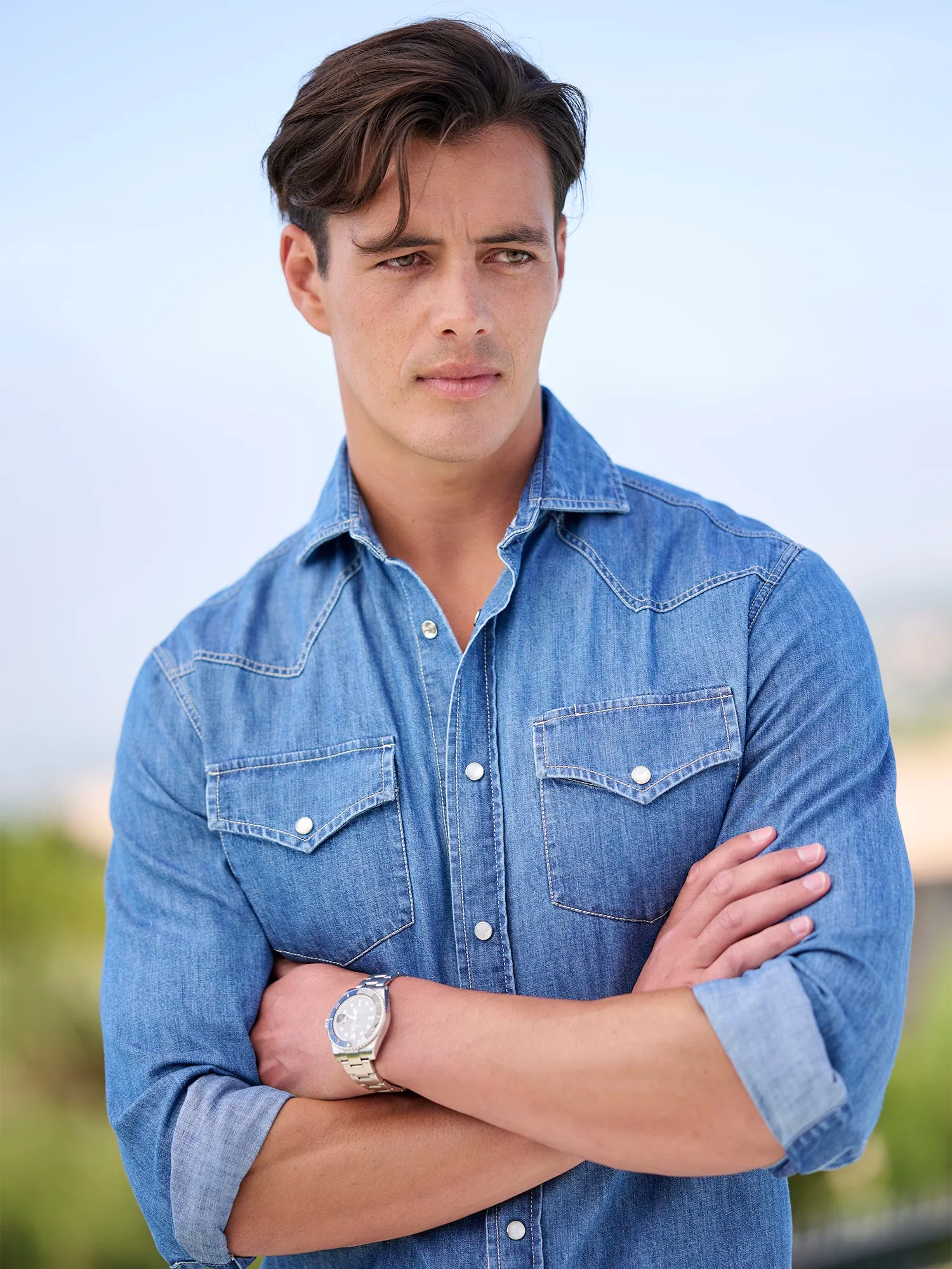 Western Denim Shirt
