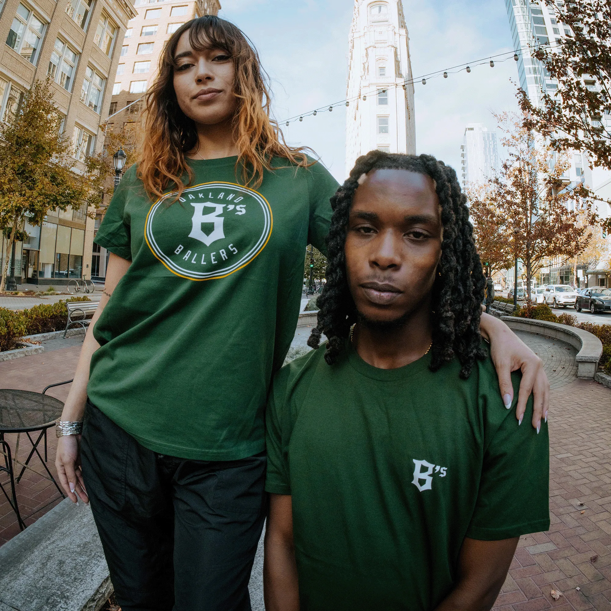 Women's Oakland Ballers Logo Tee