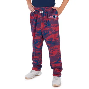 Zubaz NFL Men's New England Patriots Camo Lines Pants